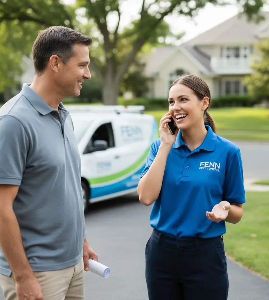 Fenn Pest Control customer support in Ennis